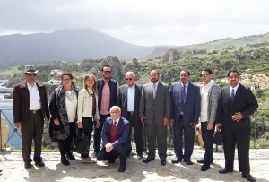 Visita delegazione araba Scopello