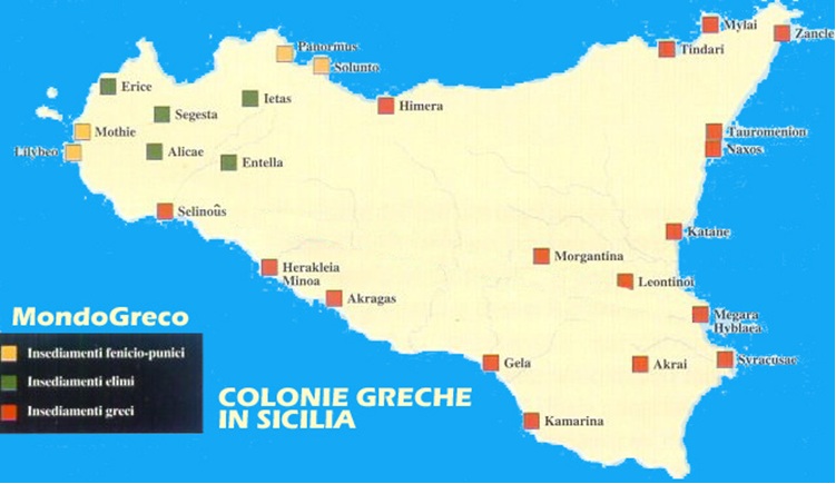 Colonie greche sicilia