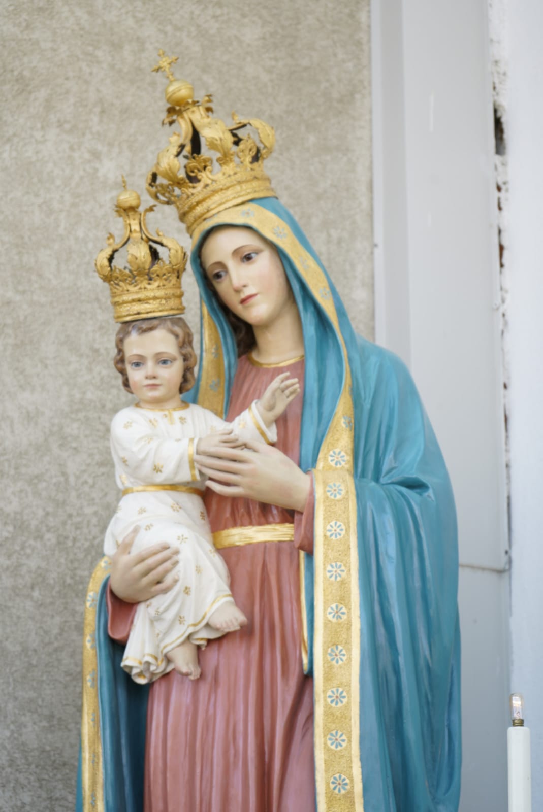 Ieri La Messa In Onore Di Maria Santissima Dell Alto Alqamah